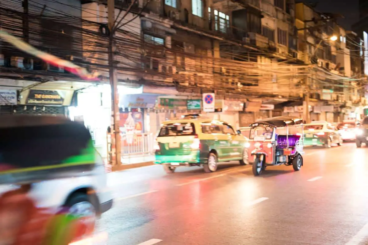 Thai Taxi Meter Rules