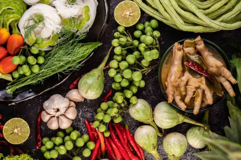 Western Herbs And Vegetables In Thailand